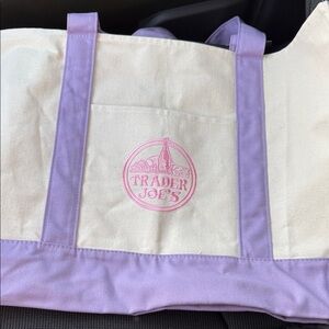 Lavender Canvas Tote Bag